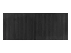 Clicnbuy Alfombra De Salón-Alfombra rectangular bambú 80x200 cm Gris