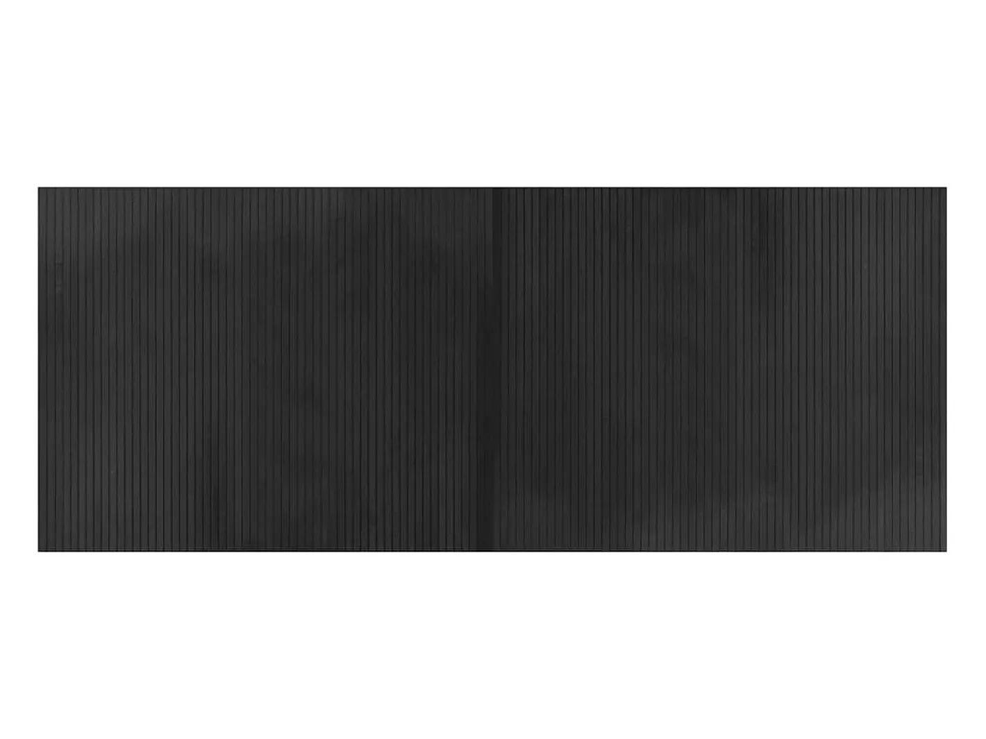 Clicnbuy Alfombra De Salón-Alfombra rectangular bambú 80x200 cm Gris