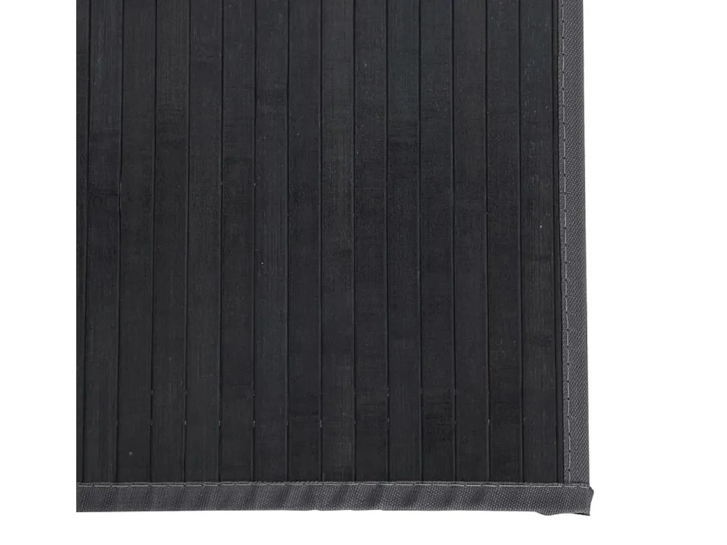 Clicnbuy Alfombra rectangular bambú 70x500 cm Gris Hot