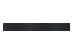 Clicnbuy Alfombra rectangular bambú 60x500 cm Negro Outlet