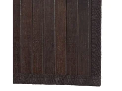 Hot Clicnbuy Alfombra rectangular bambú marrón oscuro 80x200 cm Marru00f3n