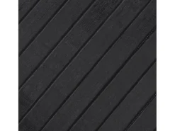 New Clicnbuy Alfombra rectangular bambú 80x300 cm Gris