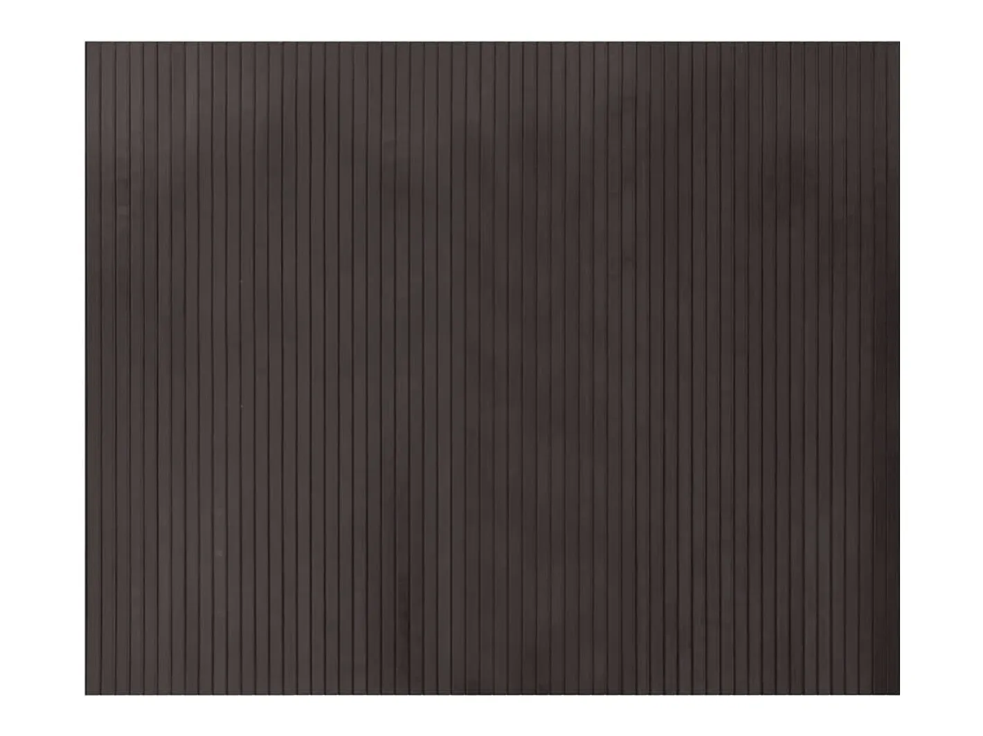 Clicnbuy Alfombra rectangular bambú marrón oscuro 80x100 cm Marru00f3n Sale