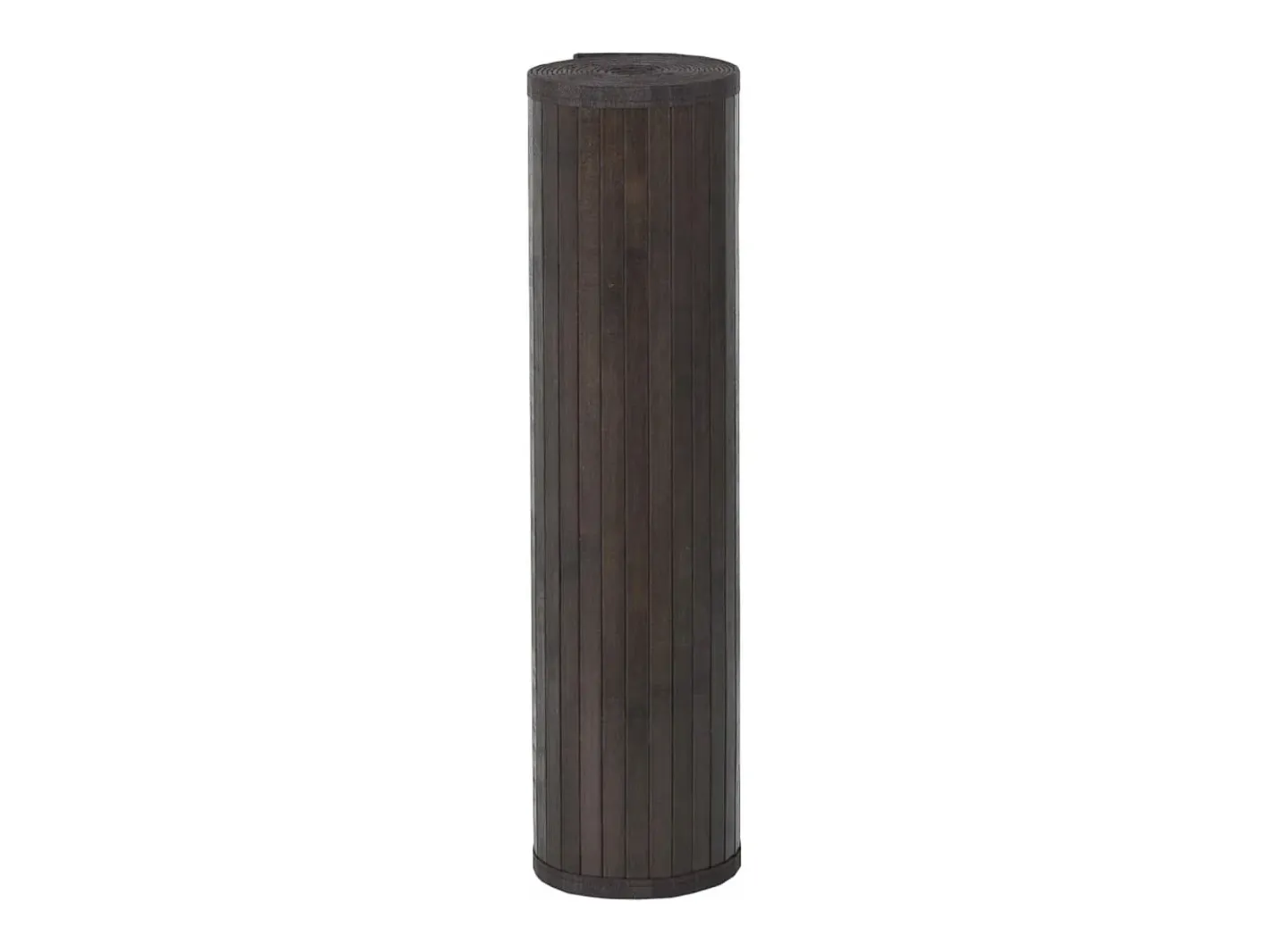 Discount Clicnbuy Alfombra rectangular bambú marrón oscuro 70x300 cm Marru00f3n