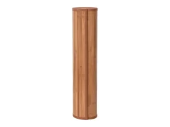 Best Clicnbuy Alfombra rectangular bambú color natural 70x300 cm Marru00f3n