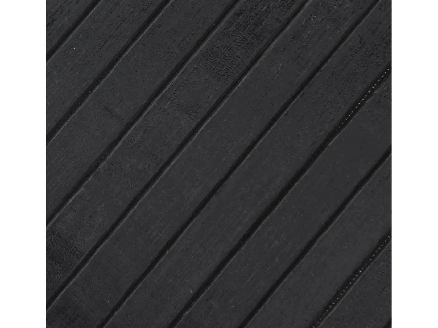 Clicnbuy Alfombra rectangular bambú 100x300 cm Gris Best