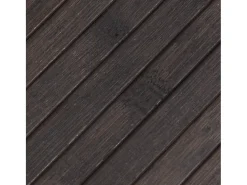 Online Clicnbuy Alfombra rectangular bambú marrón oscuro 60x200 cm Marru00f3n