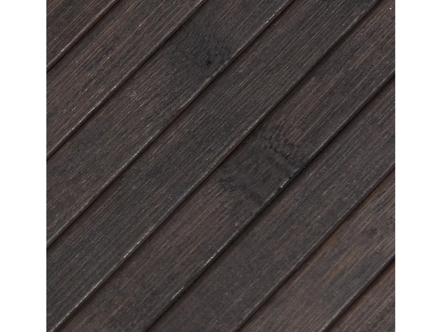 Online Clicnbuy Alfombra rectangular bambú marrón oscuro 60x200 cm Marru00f3n