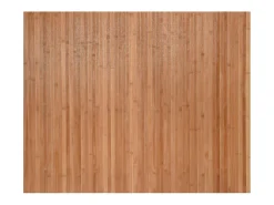 Clicnbuy Alfombra rectangular bambú color natural 80x100 cm Marru00f3n Hot