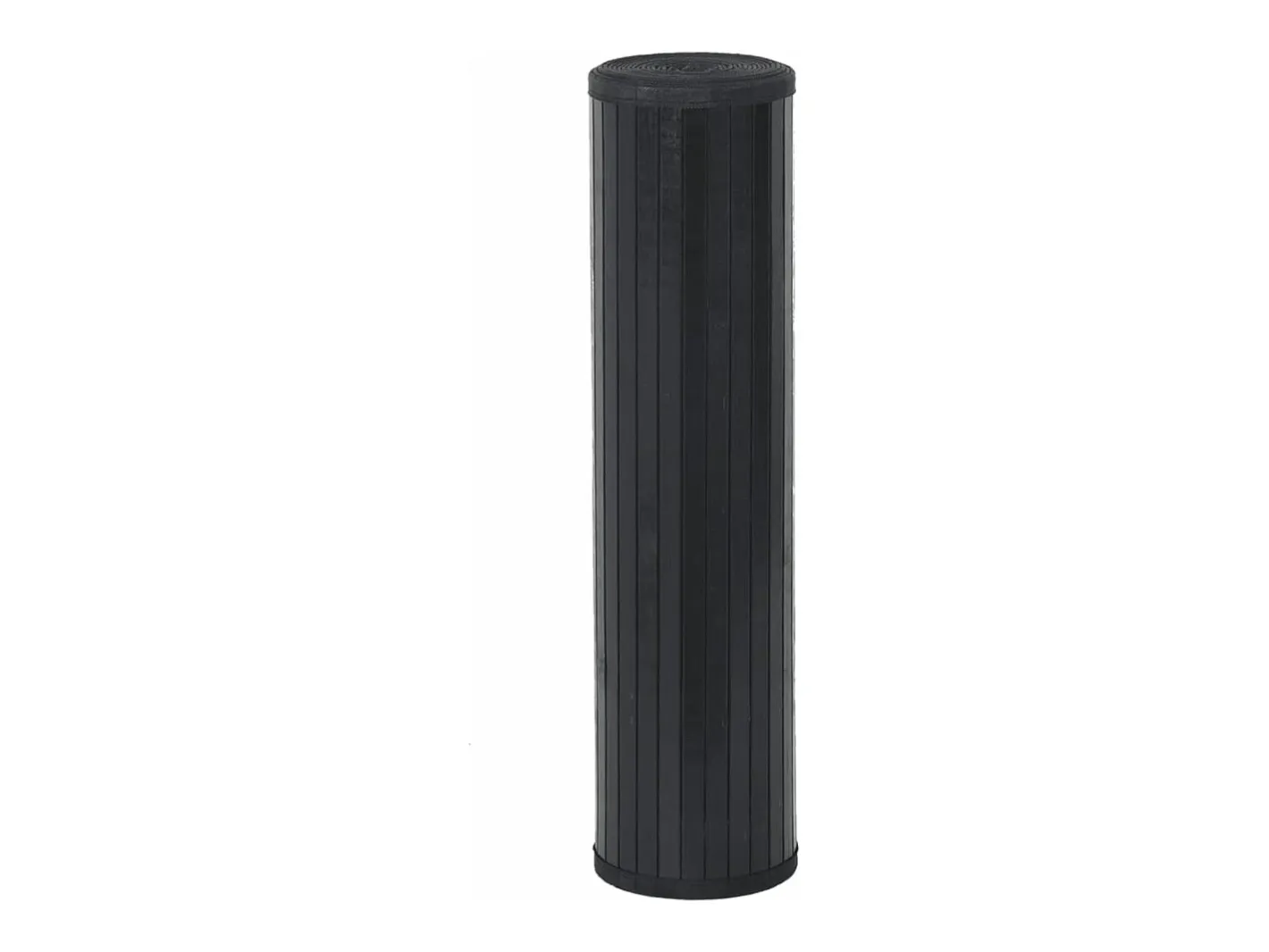 Hot Clicnbuy Alfombra rectangular bambú 70x400 cm Negro