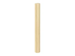 Alfombra rectangular de luz natural 100x100 cm bambú Beige