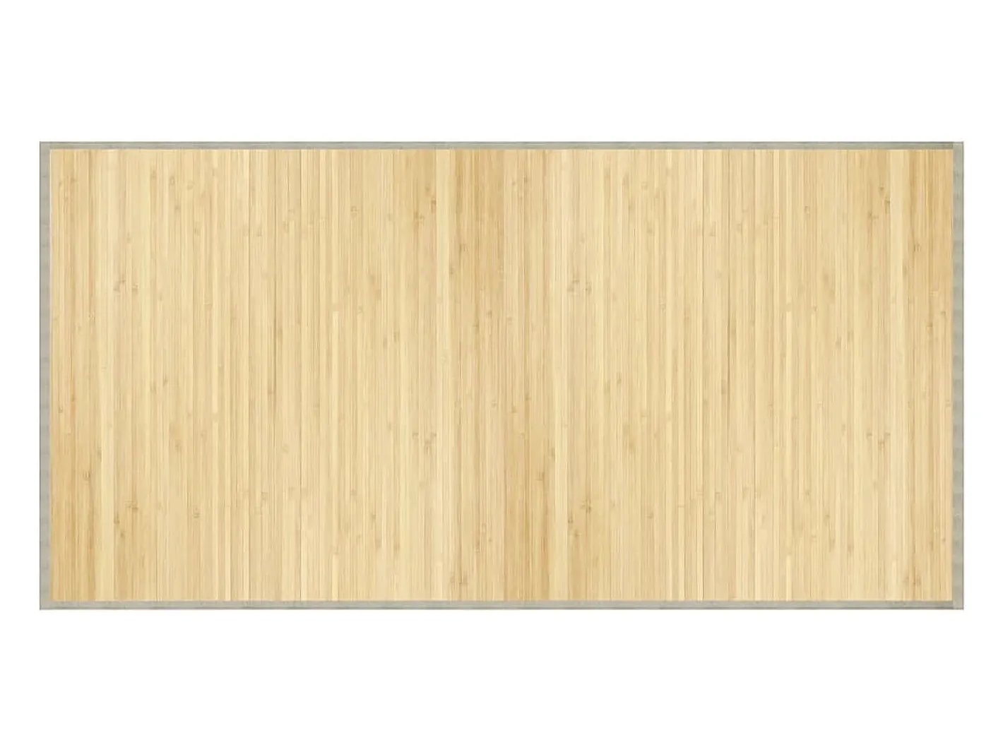 Best Alfombra rectangular de luz natural 100x200 cm bambú Beige