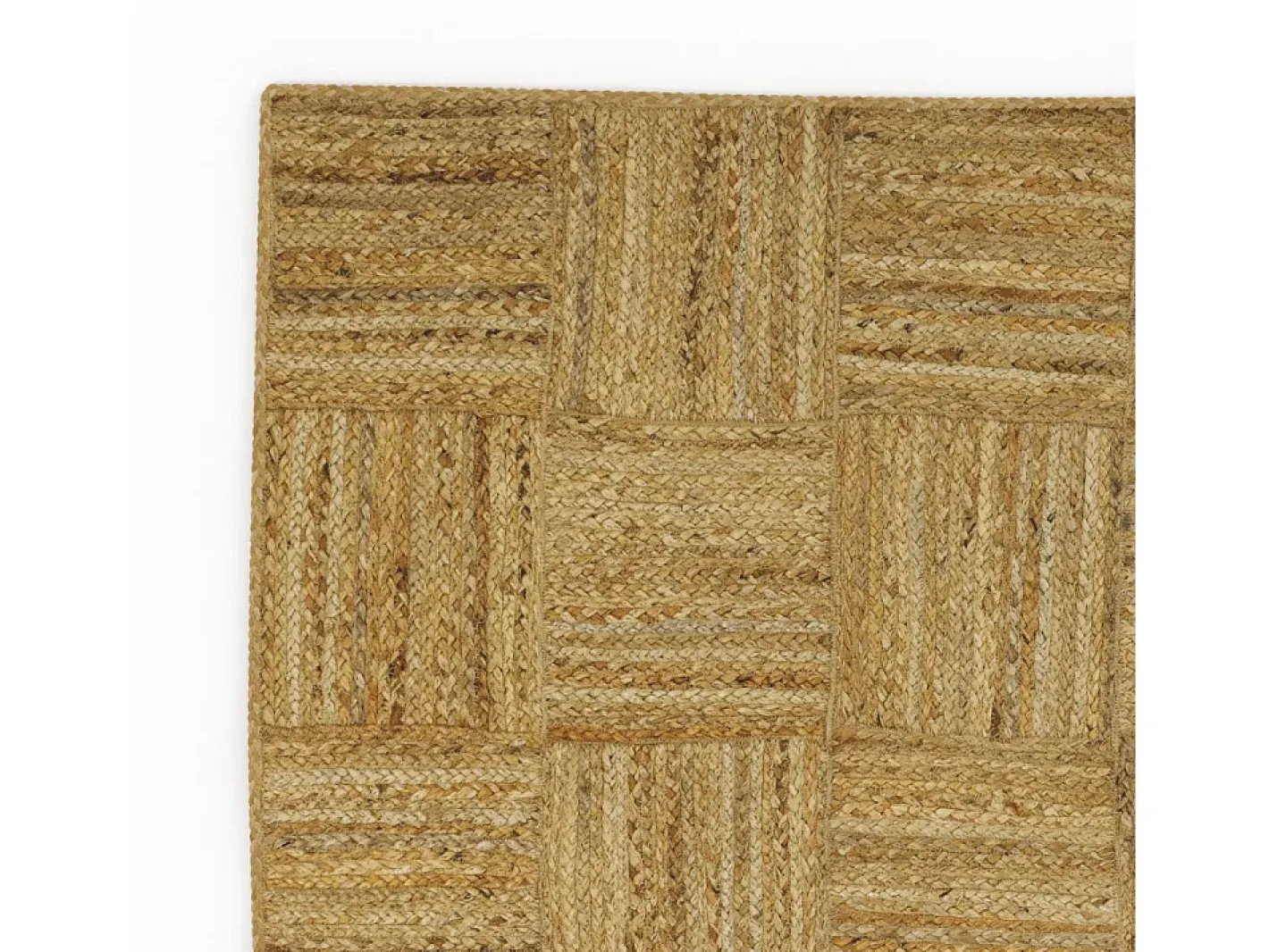 Rendez-Vous Déco Alfombra rectangular de yute 120 x 150 cm - Kara Beige Outlet