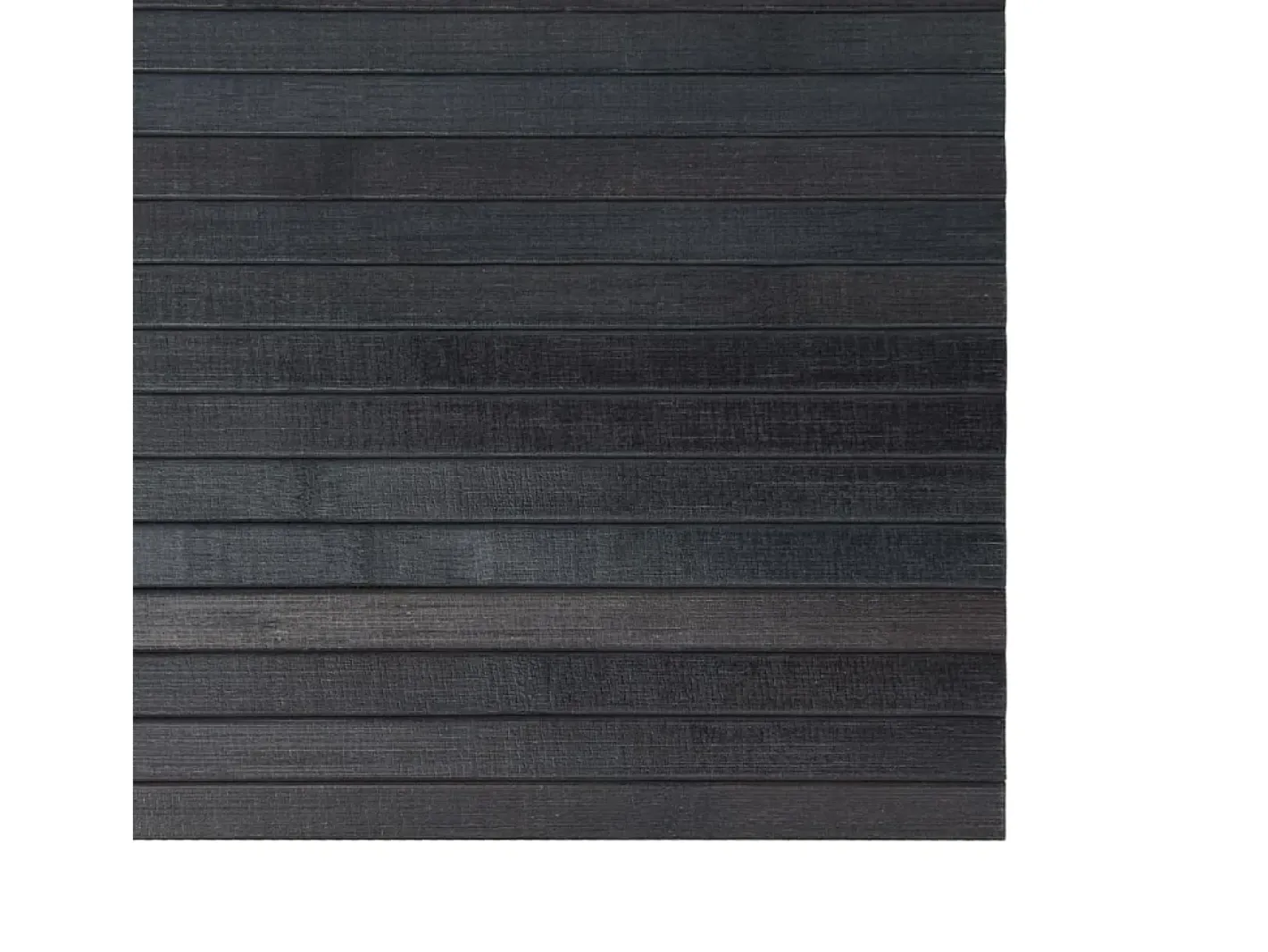 Clearance Alfombra rectangular 100x300 cm bambú Gris