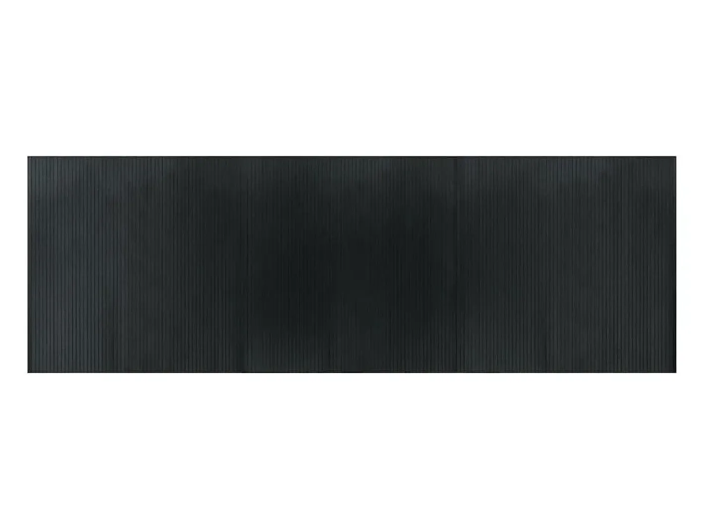 Clearance Alfombra rectangular 100x300 cm bambú Gris