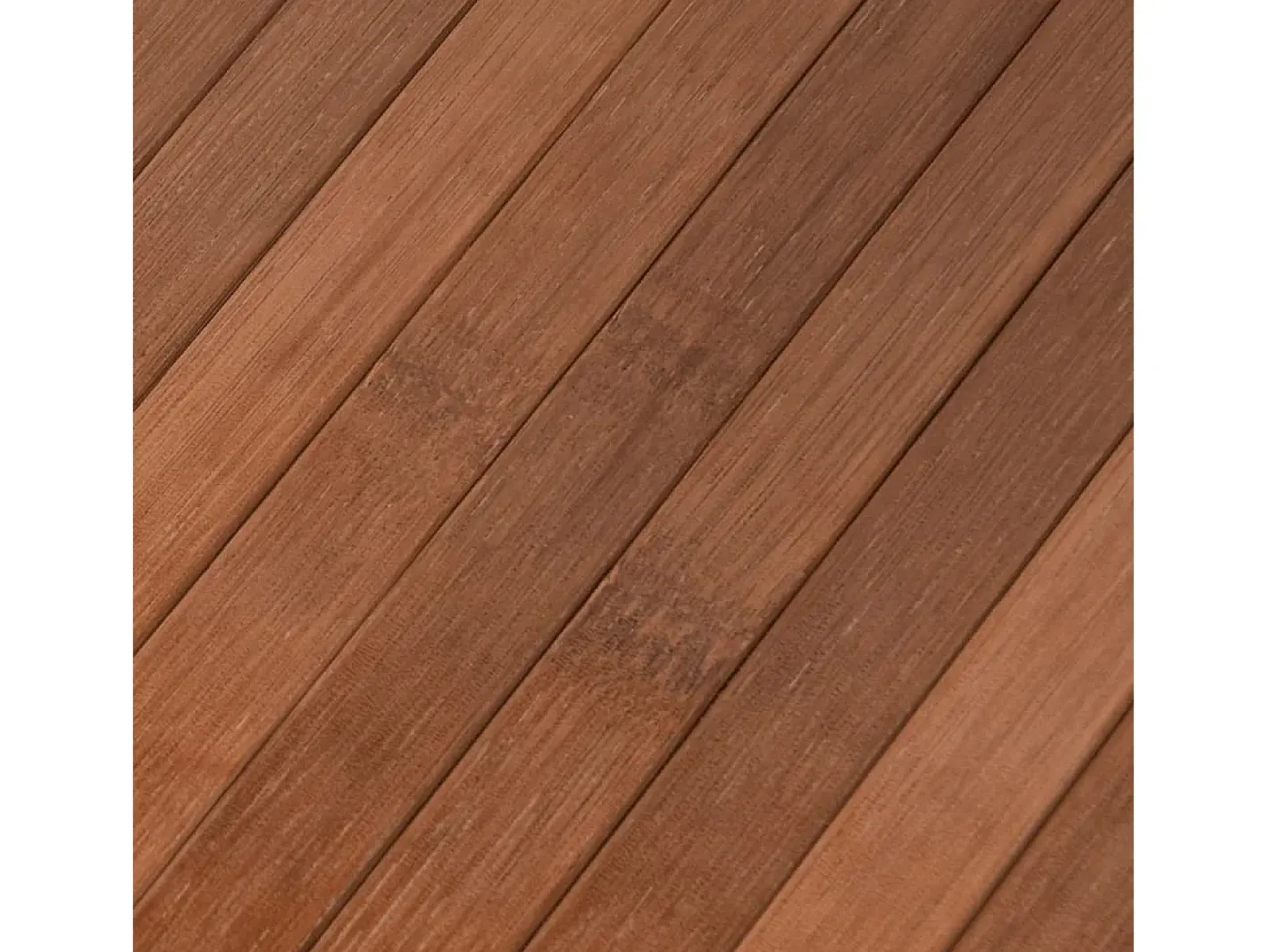 Clearance Alfombra rectangular marrón 80x100 cm bambú Marru00f3n