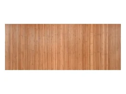 Online Alfombra rectangular natural de bambú 80x200 cm Marru00f3n
