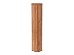 Alfombra De Cocina-Alfombra rectangular natural de bambú 60x200 cm Marru00f3n