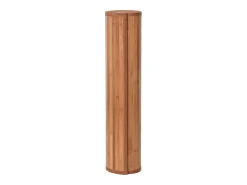 Alfombra rectangular natural de bambú 80x100 cm Marru00f3n Online
