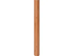 Alfombra rectangular natural de bambú 80x100 cm Marru00f3n Discount