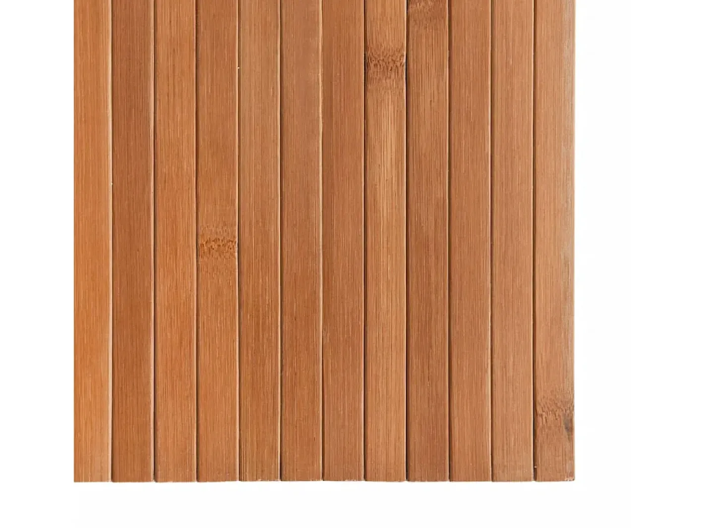 Alfombra De Cocina-Alfombra rectangular natural de bambú 70x100 cm Marru00f3n
