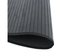 Clicnbuy Alfombra redonda bambú 100 cm Negro Online