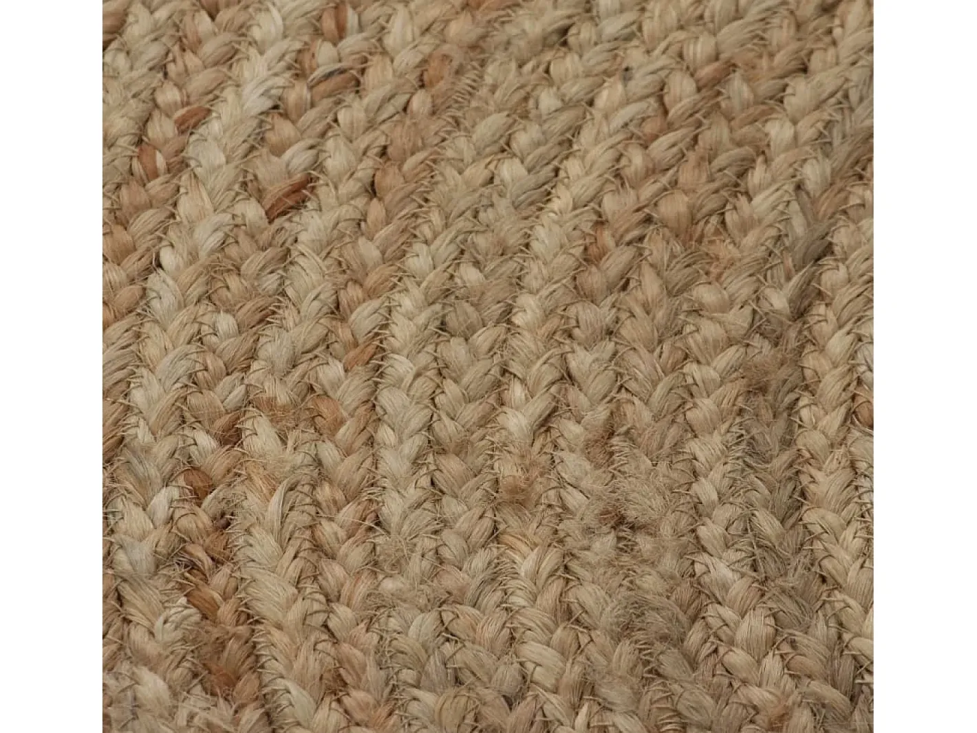 Online Alfombra redonda de yute trenzado 150 cm ES31631 Beige