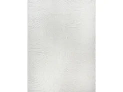 New the carpet Alfombra Rio ala estar antideslizante océano, , 120 x 160 cm Crema