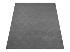 Online the carpet Alfombra Rio ala estar antideslizante 3D, Antracita, 120 x 160 cm Gris antracita