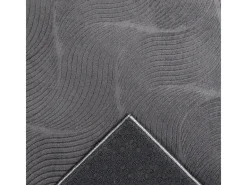 Online the carpet Alfombra Rio ala estar antideslizante 3D, Antracita, 120 x 160 cm Gris antracita