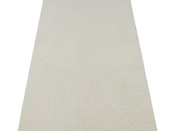 the carpet Alfombra De Salón-Alfombra Rio ala estar antideslizante arco, , 160 x 220 cm Crema