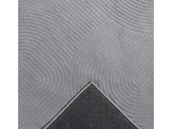 the carpet Alfombra De Salón-Alfombra Rio ala estar antideslizante arco, , 80 x 150 cm Gris