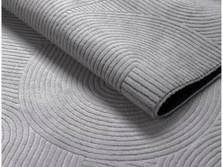 the carpet Alfombra Rio ala estar antideslizante arco, , 140 x 200 cm Gris