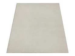 the carpet Alfombra Rio ala estar antideslizante arco, , 240 x 340 cm Crema Outlet