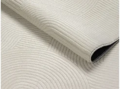 the carpet Alfombra Rio ala estar antideslizante arco, , 240 x 340 cm Crema Outlet