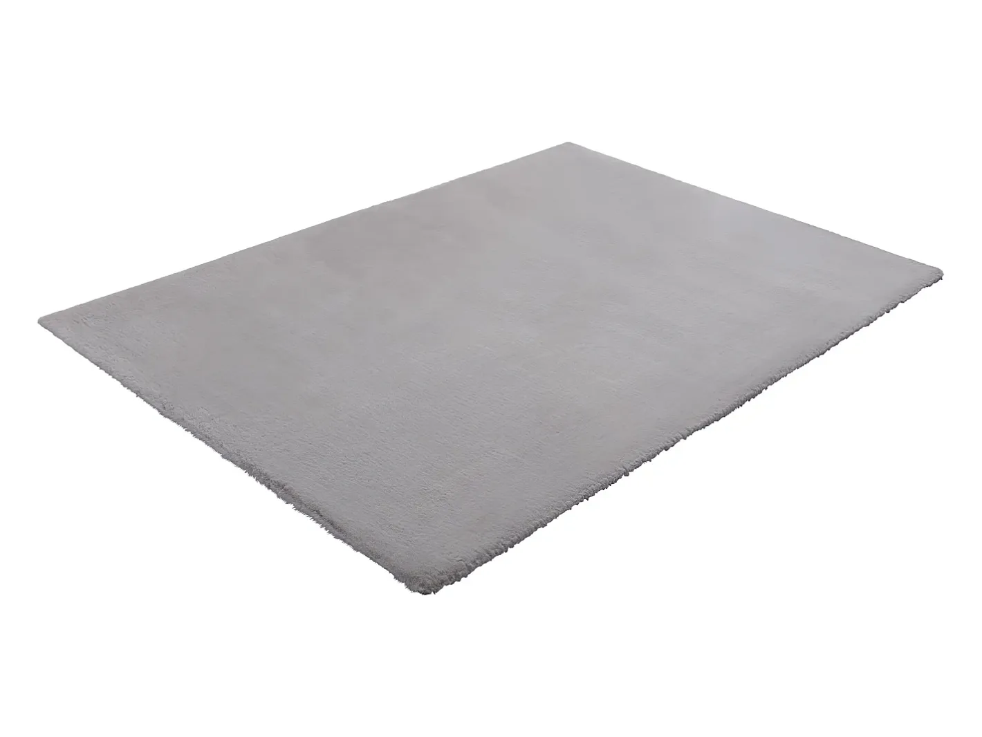 OZAIA Alfombra shaggy de pelo largo efecto pelo, 200 x 290 cm, , BUNNY Gris Clearance