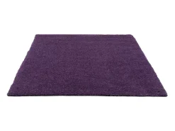 Alfombra De Salón-Alfombra Shaggy tejida a mano 140x200 cm Morado Cozy Violeta