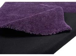 Alfombra De Salón-Alfombra Shaggy tejida a mano 140x200 cm Morado Cozy Violeta