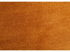 Alfombra Shaggy tejida a mano 140x140 cm Oro Cozy Dorado