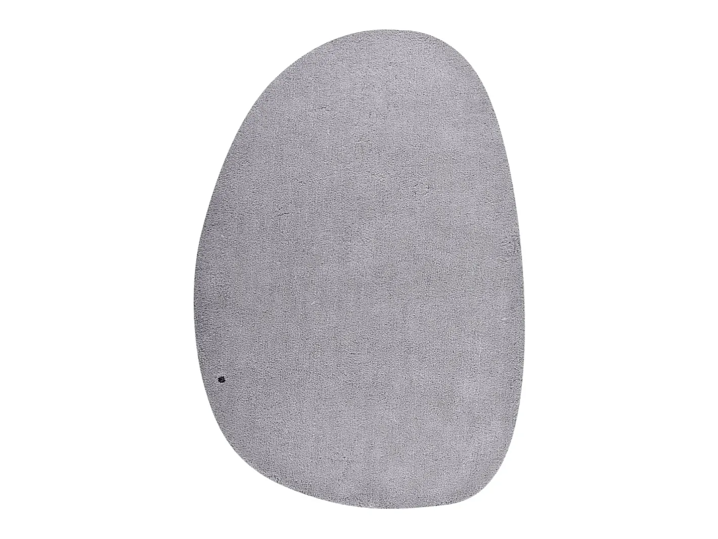 Alfombra De Salón-Alfombra Shaggy tejida a mano 135x200 cm Cozy Gris