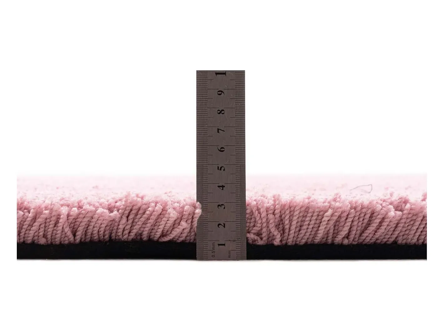Outlet Alfombra Shaggy tejida a mano 160x230 cm Cozy Rosa