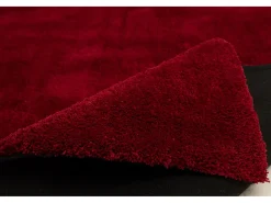 Alfombra Shaggy tejida a mano 190x290 cm Cozy Rojo