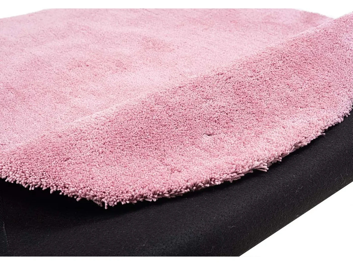Alfombra Shaggy tejida a mano 80x120 cm Cozy Rosa Outlet