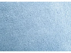 Hot Alfombra Shaggy tejida a mano 100x100 cm claro Cozy Azul