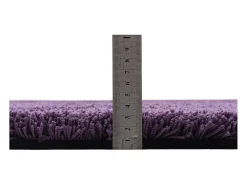 Hot Alfombra Shaggy tejida a mano 160x230 cm Morado Cozy Violeta