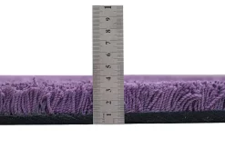 Alfombra De Salón-Alfombra Shaggy tejida a mano 80x120 cm Morado Cozy Violeta
