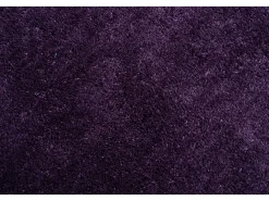 Clearance Alfombra Shaggy tejida a mano 85x155 cm Morado Cozy Violeta