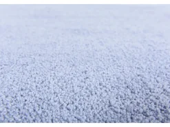 Alfombra Shaggy tejida a mano 140x200 cm claro Cozy Azul