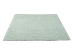 Alfombra Shaggy tejida a mano 85x155 cm Menta Cozy Verde almendra Sale