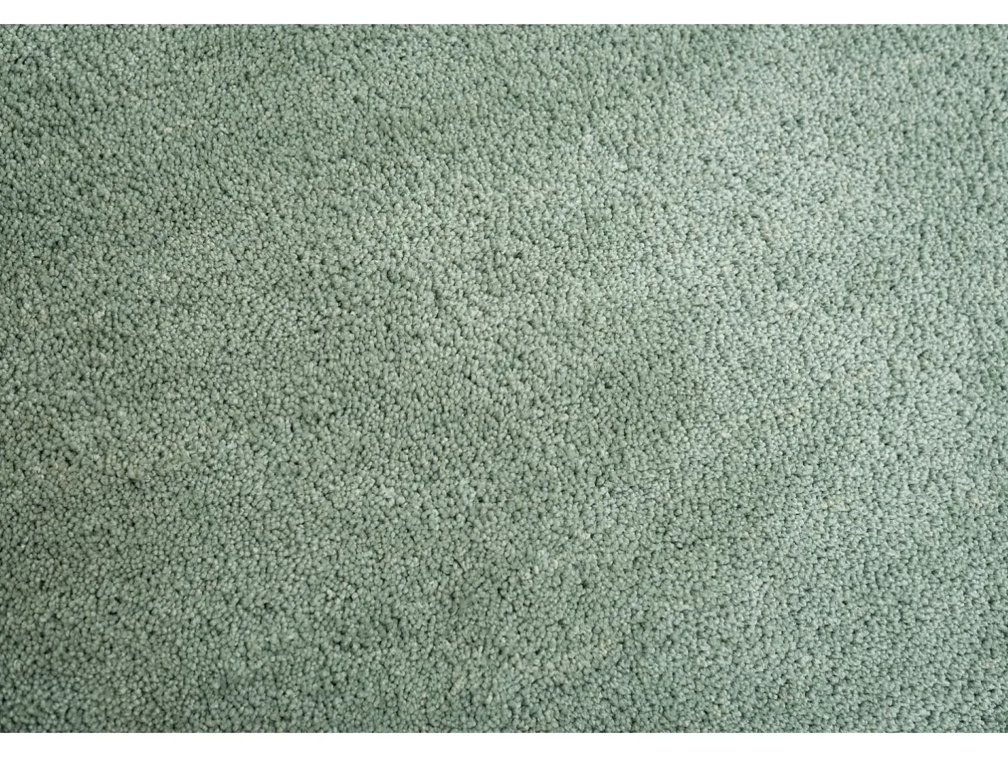 Alfombra Shaggy tejida a mano 190x190 cm Menta Cozy Verde almendra